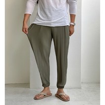힐튼 아이스 냉장고 플리츠 조거팬츠