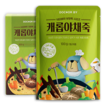 닥터바이 반려견 캐롭야채죽 100g*5개, 야채맛, 1개