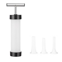 Manual Sausage Machine Funnel Nozzle Homemade Sausage Stuffer Sausage Syringe Gadgets Meat Injector, A, 하나
