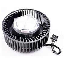 시로코팬 시코로팬 덕트모터 2마력 1마력 덕트팬 닥트모터 고기집후드 BFB0712HF DC12V 1.80A for Quadro P5000 16G 그래픽 카드 냉각 팬 브래킷, [01] fan