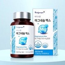 마그네슘영양제 바디스콥 마그네슘 맥스 1100mg 90정 3개월분