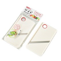 에코 쿡링 와이드 슬라이서/양배추채칼 오이 당근 무우슬라이스, 단품, 품번:0343-673(화이트)