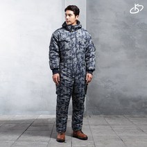 경신코리아 겨울스즈키 작업복 밀리터리정비복 폴라폴리스안감, 얼룩
