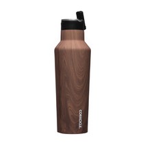 콕시클 캔틴 워터보틀 스포츠 컬렉션 최화정 텀블러 단열 Corkcicle Canteen, Walnut Wood, 20oz
