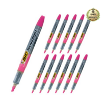 라이브잇 빅 테크노라이트 액상 형광펜, 분홍, 60개입