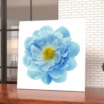 모란꽃 목단꽃 돈들어오는 그림 한국화 캔버스액자 집들이선물, 36.블루 피오니
