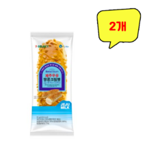 브레다움 제주우유 땅콩크림빵, 2개, 95g