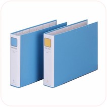 문화 2공 파이프 바인더 가로형 폭5cm 홀간격7cm B870-7A 대용량 화일
