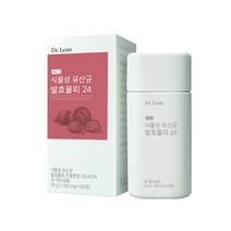 닥터린 WCS 식물성 유산균 발효율피 24 78g, 1개, 60정