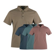 럭스골프 남성 수입 심플 카라 반팔티셔츠 OT3M408