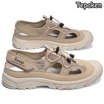 Tepaken 여름 남자 슬립온 가벼운 편안하며 스포츠샌들 드라이빙 슈즈