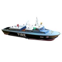 잠수함 보트 배 RC카 드론 무선조종 장난감 73cm FIRE94 소방 RC 모델 플라스틱 조립 키트 DIY 수제 전기 Rc, 390 power version
