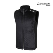 [테일러메이드]남성 플리스 패치 집업 베스트 TMVEJ4911-199