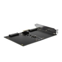 PCI-E 2.5인치 SSD HDD 2포트 하드장착 SATA3 PC용량확장 동시연결