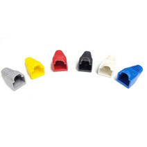 RJ45 커넥터 부트 보호캡, 황색