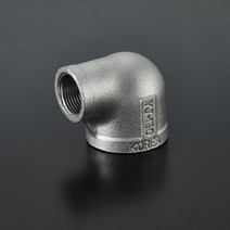 영진 스테인리스 나사식 관이음쇠 - 이경 엘보 Reducing Elbow 50A*15A, 1개