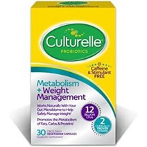 Culturelle 프로바이오틱스 메타볼리즘 웨이트 매니지먼트 18세이상 30베지캡슐 12억 CFU 2가지 검증된 균주