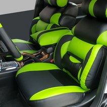 자동차월드 모하비리무진시트 부산리무진시트 리무진카시트 전국 온라인 판매 전차종가능, 1세트, 블랙+그린