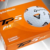 테일러메이드 [테일러메이드] TP5 PIX 2.0골프볼[화이트][1더즌 12알](직수입), 선택완료, TP5 PIX 20골프볼(화이트)