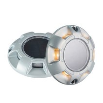 마이너스접지 갑판 조명 진입로 도크 LED 빛 단계 보도 계단 정원 지상 전원 야외 방수 도로 마커, [04] Blue Light Bright