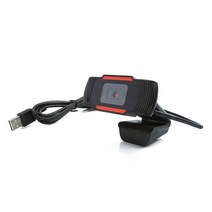 A870 USB 웹캠 480P 고정 포커스 웹 카메라 온라인 레슨 데스크탑 컴퓨터 노트북을위한 사운드 게임 마이크 내장, 빨간색, 01 Red