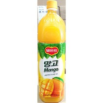 음료수 업소 델몬트 망고 주스 1.5L 음료 식당용 식당 델몬트/망고/망고주스/음료/주스식자재/식자제/식자재쇼핑몰/식자재마트/식당, 단일 총 수량, 1