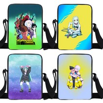 크로스백 Cyberpunk Edgerunners 데이비드 숄더 백 루시 아담 인쇄 메신저 가방 키즈 소녀 패션 십대 핸드백 선물, 21. 21