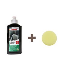 소낙스 차량용 가죽보호제 + 원형패드1p 세트, 가죽보호제+원형패드1p세트