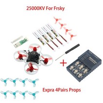 JMT Mobula6 HD Mobula 6 1S 65mm Brushless Bwhoop FPV 레이싱 무인기 4in1 Crazybee F4 Lite Runcam Nano3 Preo, Mobula6 25000KVFrsky 3