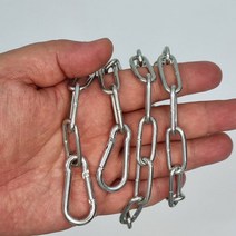 철 체인 쇠사슬 주차금지차단 자전거줄 개줄 3mm(1M), 철 체인 쇠사슬 주차금지차단 자