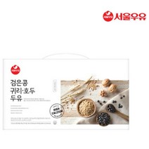 서울우유 검은콩귀리호두두유 190mlx40팩 빨대포함, 단품