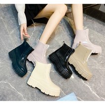 [2023SS] 보노퀸 BN14 패션 숏 레인부츠 키높이 부츠