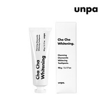 언파 차차 프리미엄 미백 치약, 1개, 90g