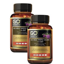 고헬씨 밀크씨슬 50000mg 원어데이 60정 GO Healthy Milk Thistle