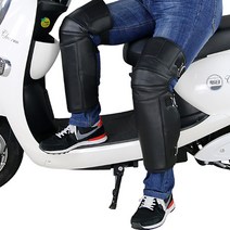 소가죽 방한 오토바이 무릎보호대/50cm 다리보호대, 상세 참조