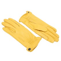 헤스트라 레이디스 디어스킨 라이더 내추럴 옐로우 38820 400- 오토바이 바이크 가죽 장갑