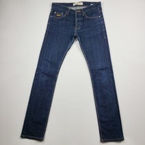 플랙진 셀비지 청바지 진청 약스판 데님 사이즈30