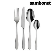 [삼보넷[sambonet]] [삼보넷] 벨벳 양식 커트러리 24종 세트 (6인조), 상세 설명 참조