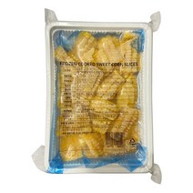 제품 파손 마지막 냉동 절단 옥수수 1kg 옥수수 슬라이스 아이스박스 기본제공 유통기한4월27일