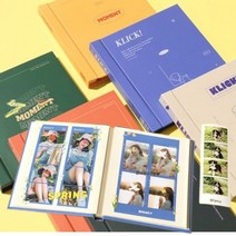 인생네컷앨범 여행사진 스토리 태교 앨범 사진포토북 무광 1p, 베이지