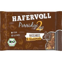 독일직구 오트밀 죽 2go 헤이즐넛 13 x 55g - 비건 자연유래 글루텐 프리 설탕이 첨가되지 않은 간식 귀리 데이트 및 퀴노아 팝스 견과류 팬을 아침 아이디어 & 간식, 상세참조, 수량