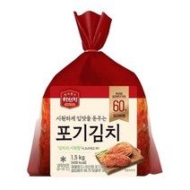 하선정 아삭한 포기김치 1.5KG (아이스포장 포함)