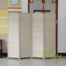 나무 접이식 병풍 파티션 리 가림막 공간분리 가벽 알파룸 냉장고 분할, 1.7m 높이 40cm 폭 상하 오픈