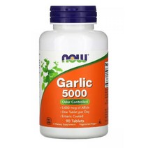 나우푸드 마늘 갈릭 5000 90 태블릿 셀룰로스 sodium 스테아르산 magnesium stearate 이산화규소