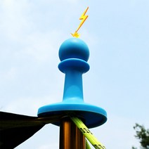 폴대캡 낙뢰 방지 야광 캠핑 스킨 보호 텐트천 타프 찢어짐 누수 안전 제품, 7. 퍼플