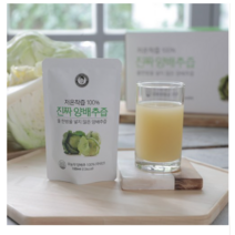 [김재식헬스푸드] 저온 착즙한 양배추즙 100ml 30팩 (1박스), 8박스