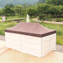 프리폼 프리미엄천막3x4.5 방수 대형 함마톤 알루미늄 접이식 캐노피천막, 1개, P민자풀 3x4.5 그린