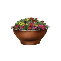 도로화분 대형 관공서 큰 고무 수경 화분, 화분용, 고동색