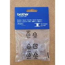 부라더미싱 정품 가정용 보빈 북알 실토리, 1개