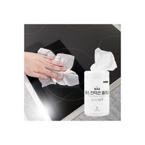 BAS 인덕션 클리너 티슈 100매입 가스렌지 주방후드
